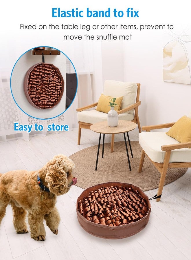 AMIR Slow Feeder Mat for Dogs – Dog Food Mat Anti-Gobble Mat to Relieve Boredom, Anxiety & Stress, Snuffle Mat for Dogs Works for All Dog Breeds, Sizes & Ages - Image 4